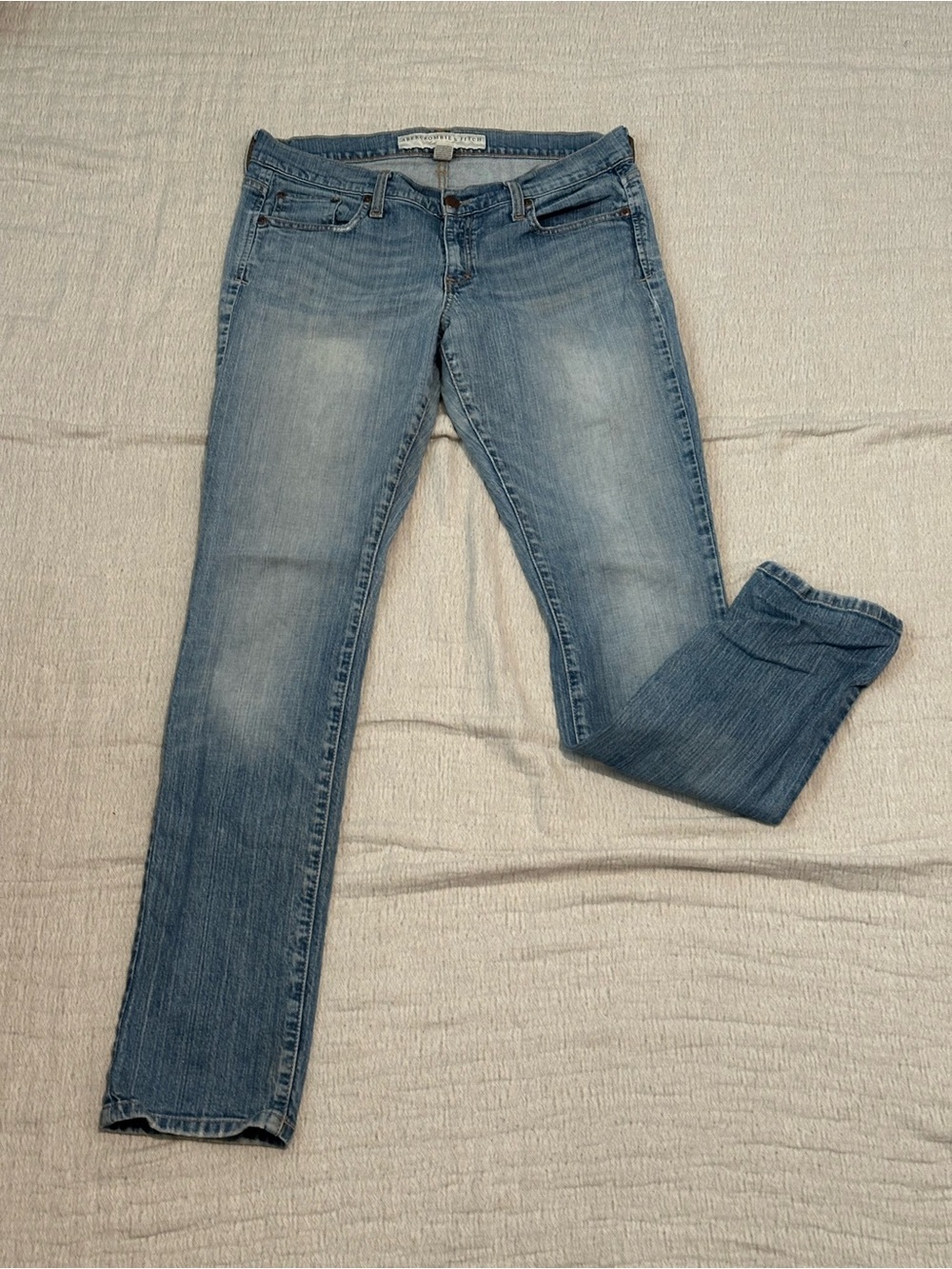 Abercrombie & Fitch Light Blue Skinny Jeans